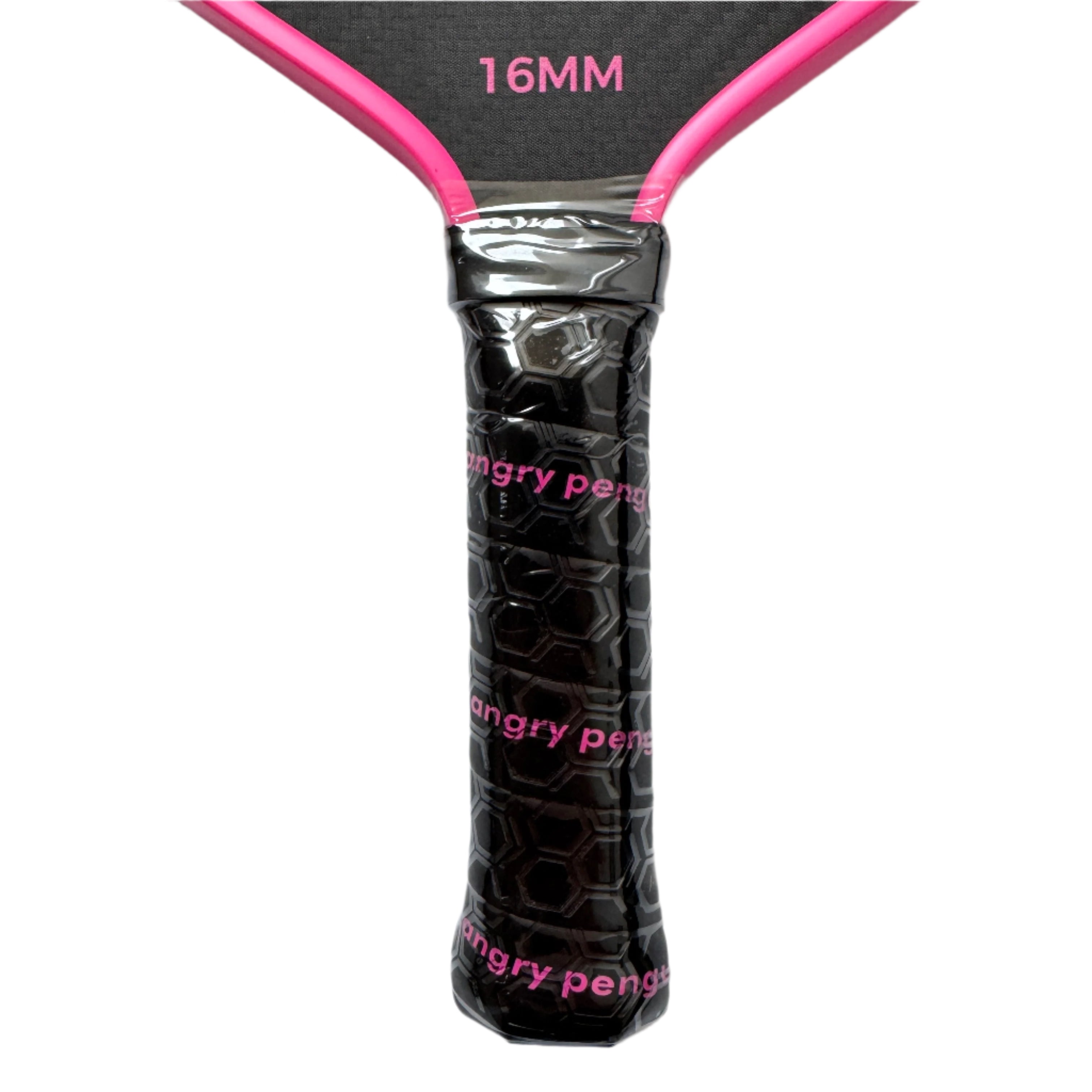 Flipper – Pink Pickleball Paddle | Angry Penguins | 16MM Control Paddle- Handle