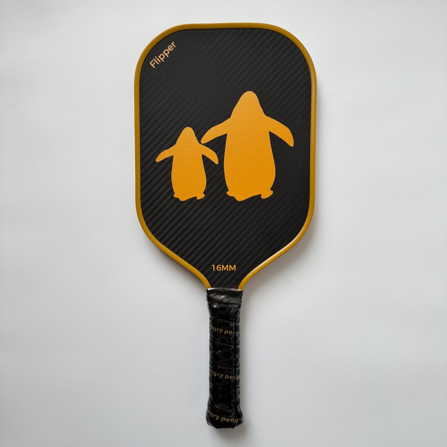 Flipper Paddle - Gold (16MM | 3K Carbon)