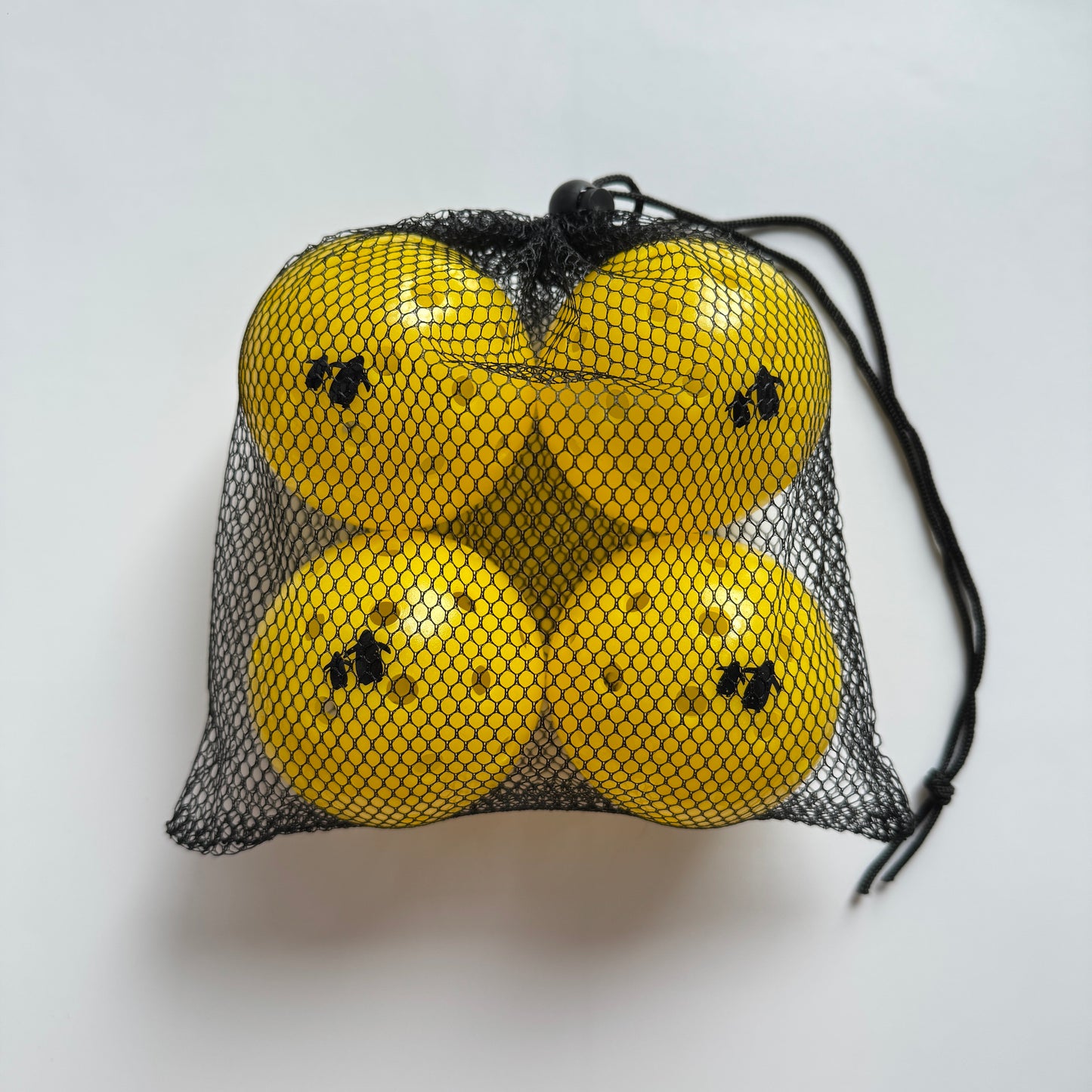 Pickleballs - 4 Pack - Yellow