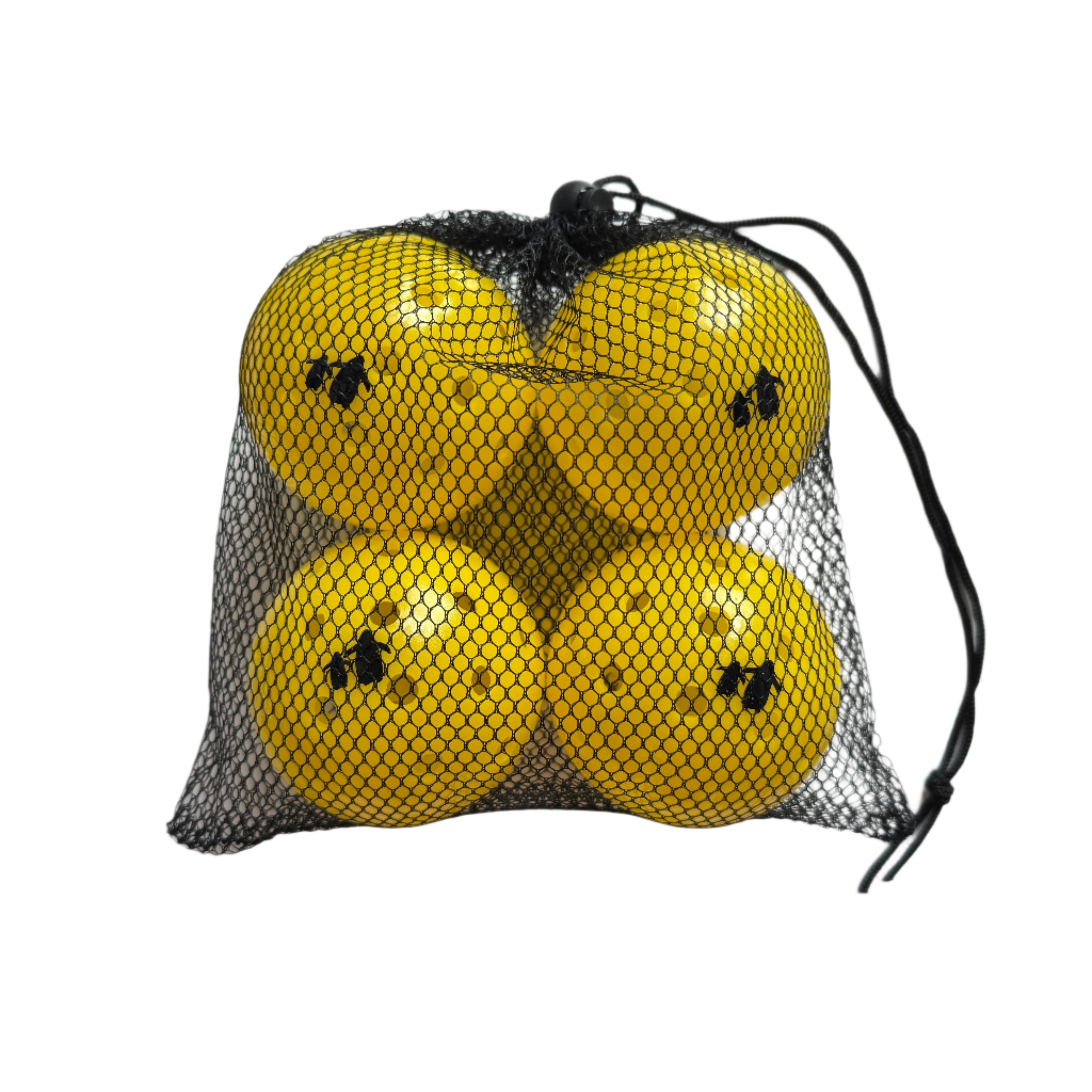 Pickleball 4-Pack | Angry Penguins - Yellow