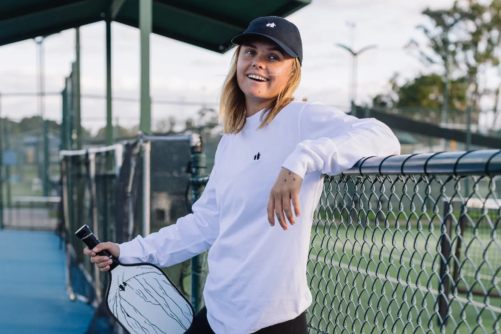 Penguins Long Sleeve Tee White | Angry Penguins | Organic Cotton - Lifestyle