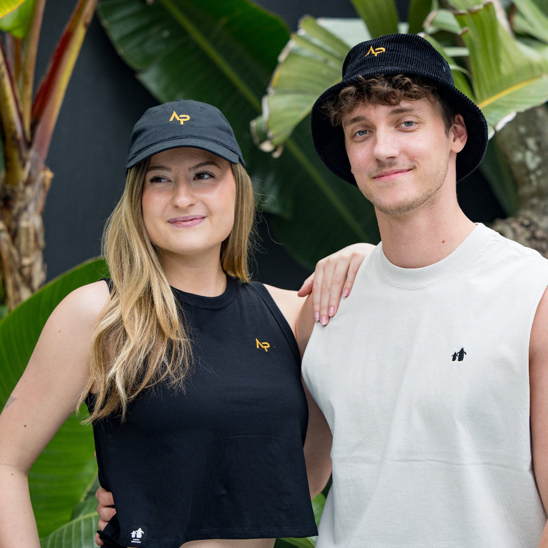 AP Crop Tank – Black