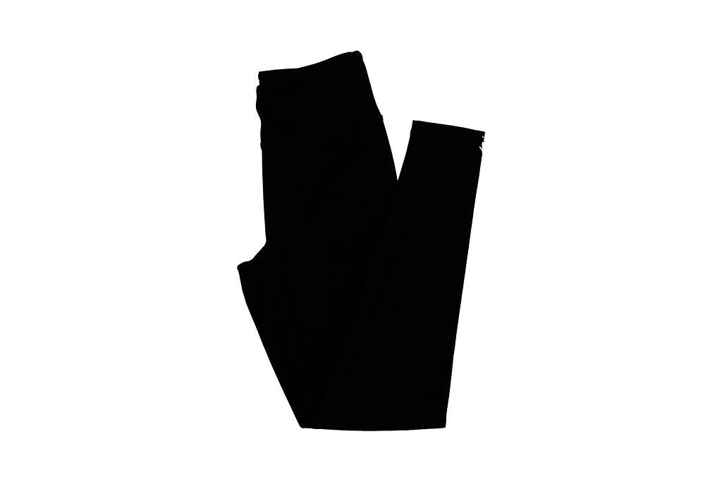 #cute’n’cranky Active Seamless Tights – Black | No Logo | Women’s Performance Tights- Folded
