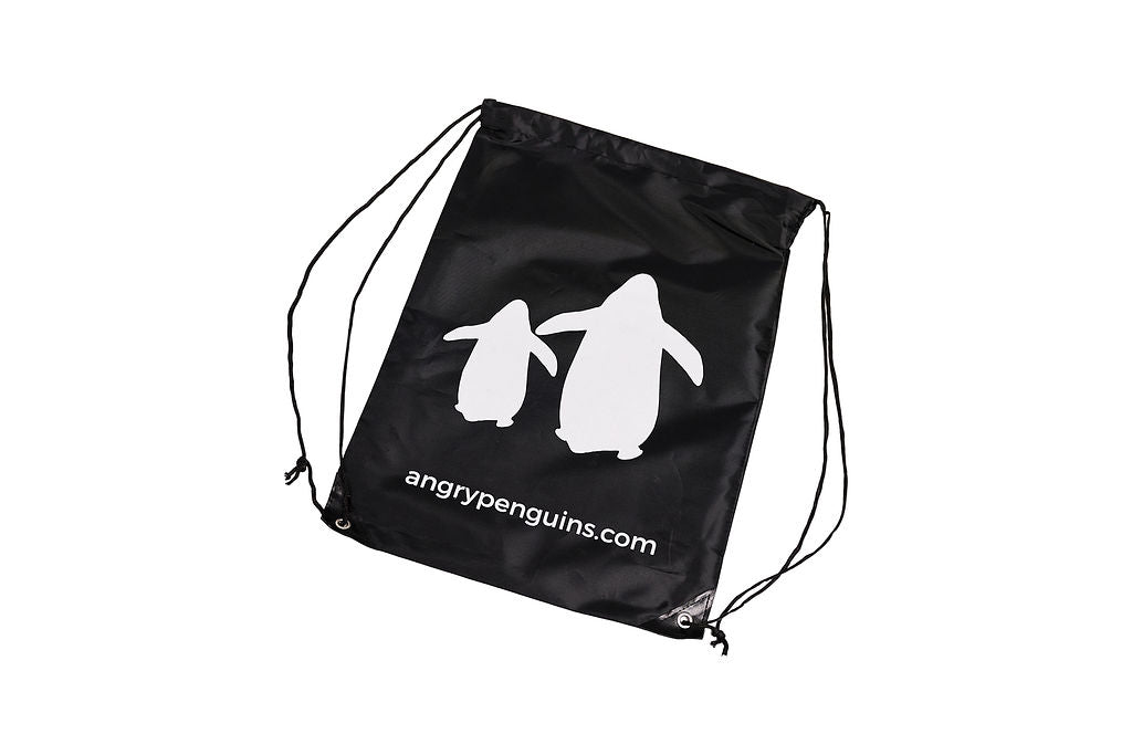 Empty Angry Penguins | Drawstring Backsack