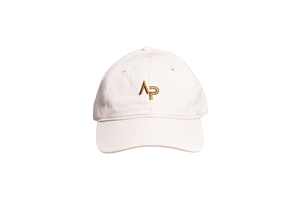 AP Bone Cap – Gold Logo | Angry Penguins Cotton Strapback- Front