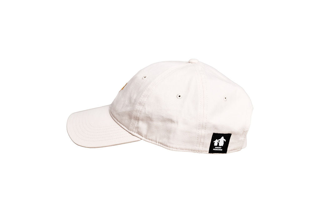 AP Bone Cap – Gold Logo | Angry Penguins Cotton Strapback- Side