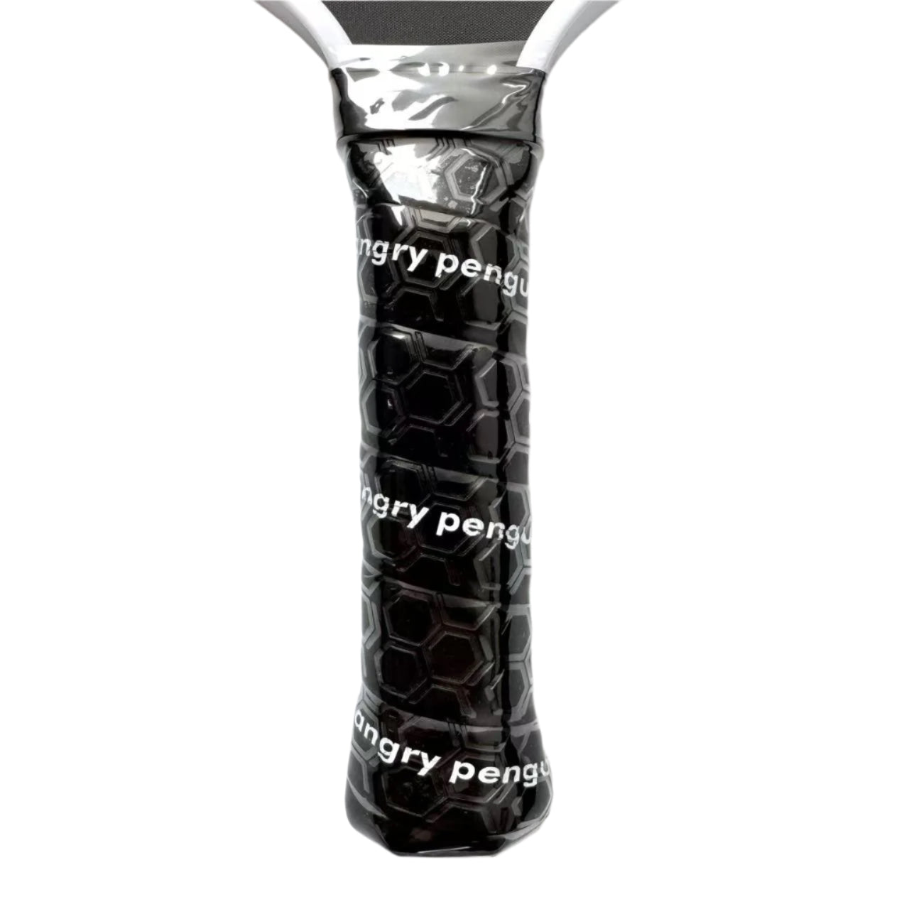 Abyss – Black Pickleball Paddle | Angry Penguins | 14MM Power Paddle- Handle