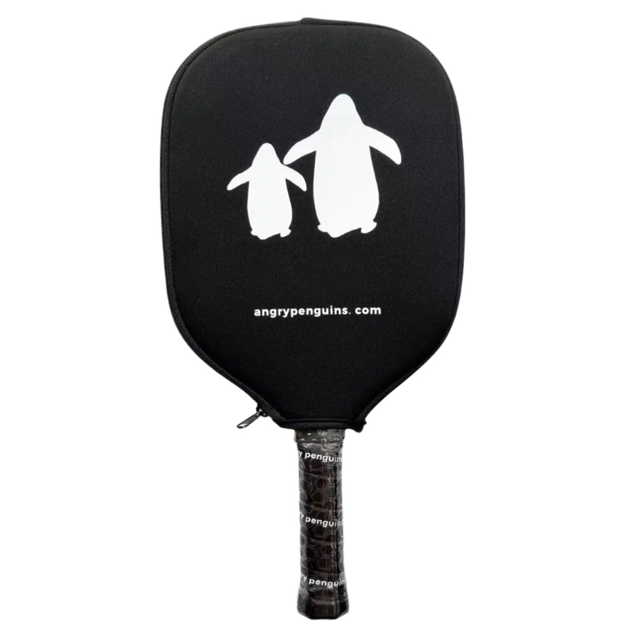 Abyss – Black Pickleball Paddle | Angry Penguins | 14MM Power Paddle