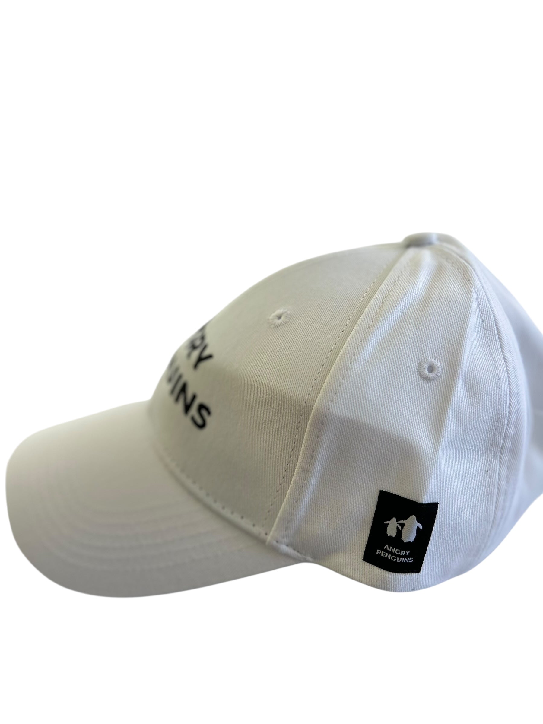 Penguins Signature Cap | Angry Penguins | Cotton Strapback Hat - Side View