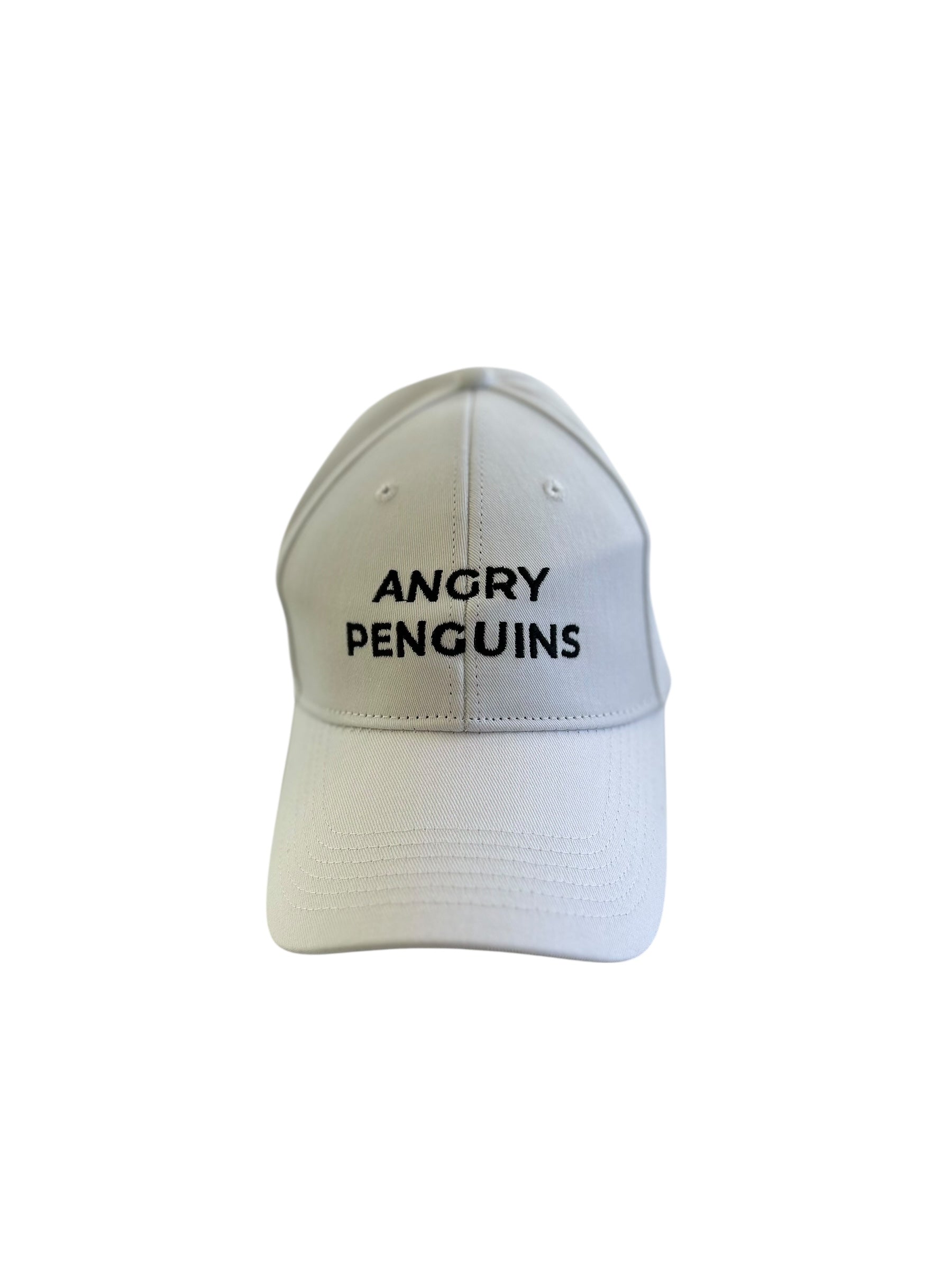 Penguins Signature Cap | Angry Penguins | Cotton Strapback Hat - Front View
