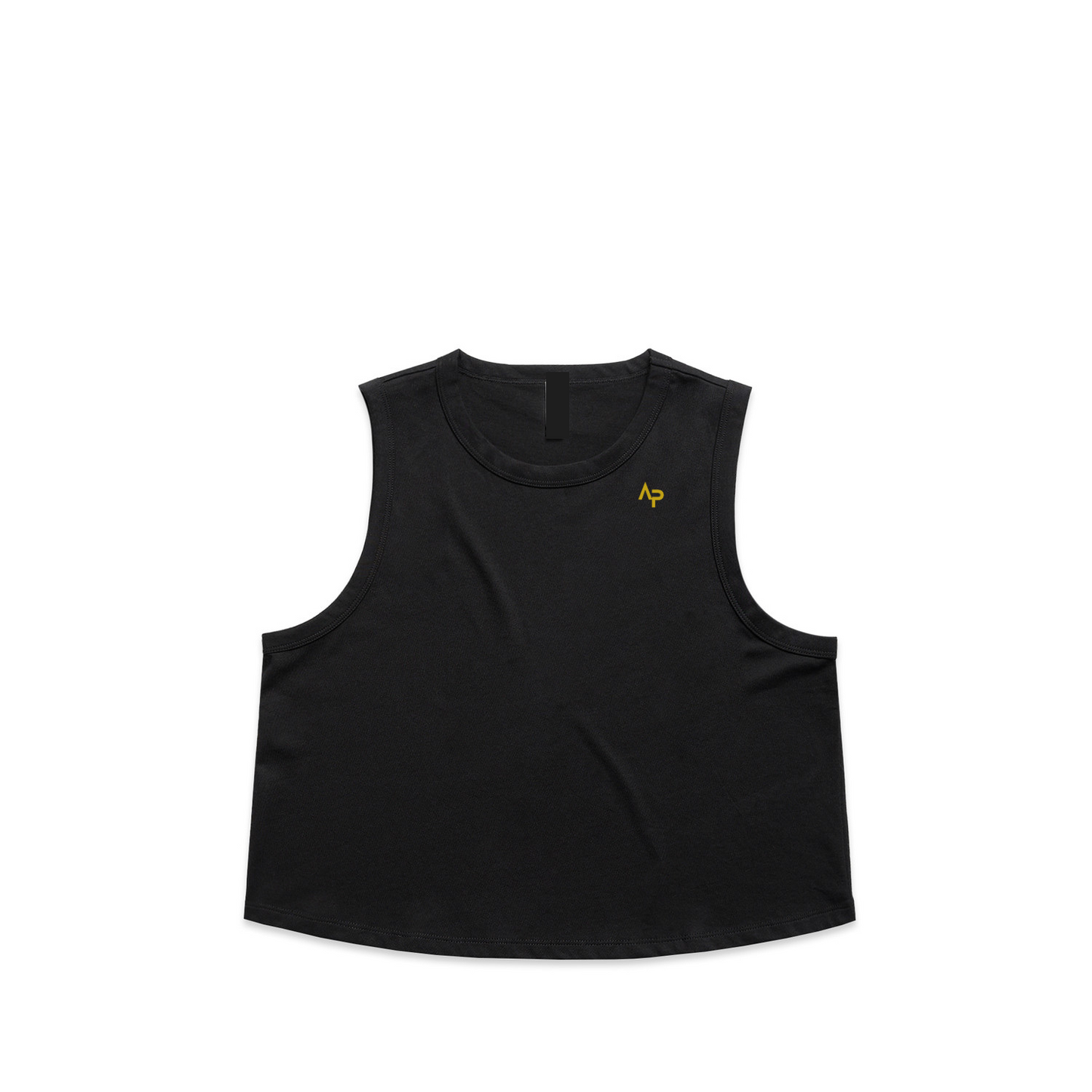 AP Collection Crop Tank – Black