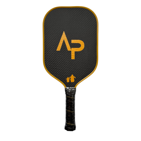 Angry Penguins Flipper Pickleball Paddle - 16MM | 3K | Gold