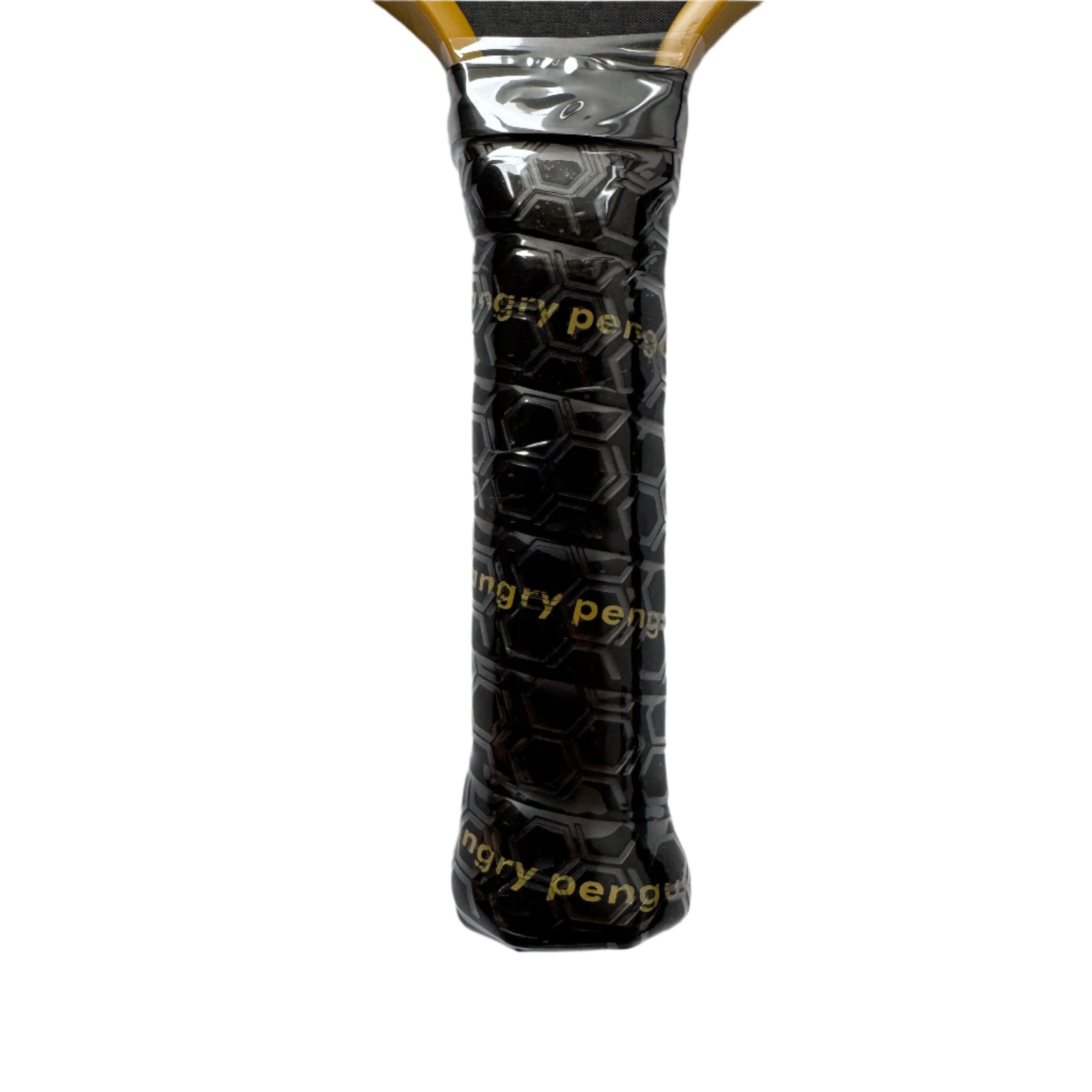 Flipper – Gold Pickleball Paddle | Angry Penguins | Precision + Style- Handle