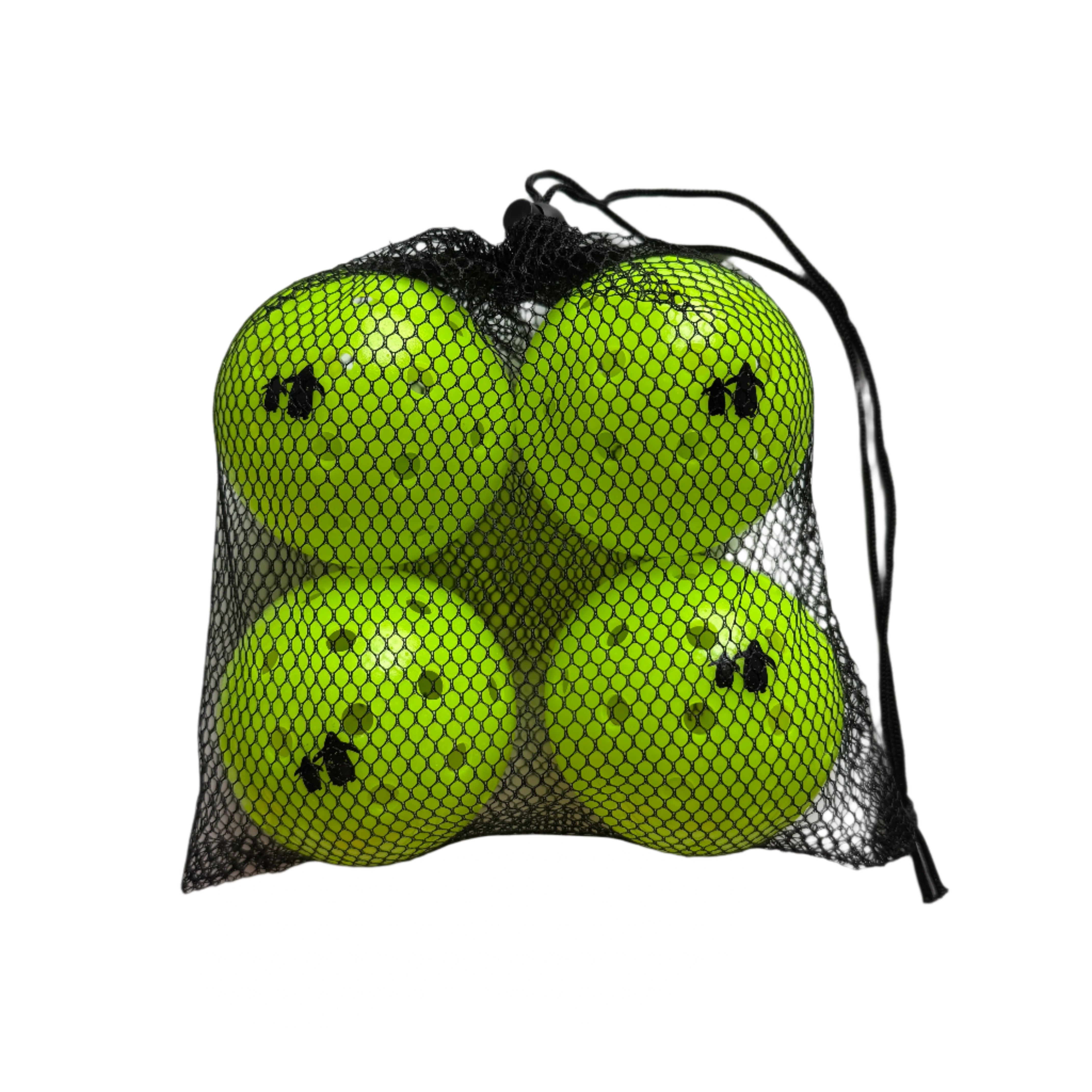 Pickleball 4-Pack | Angry Penguins -  Green