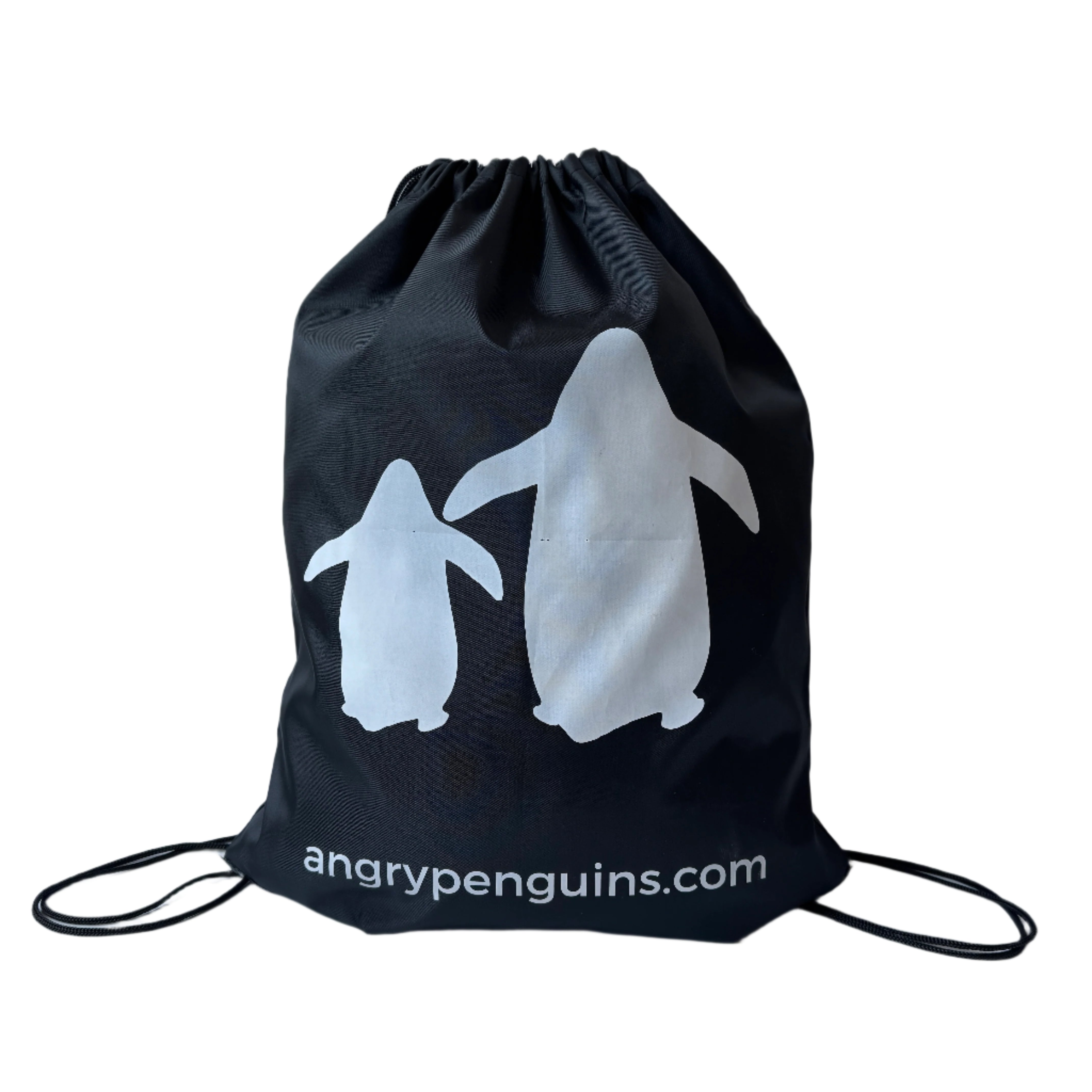Angry Penguins Pickleball Bag | Drawstring Backsack