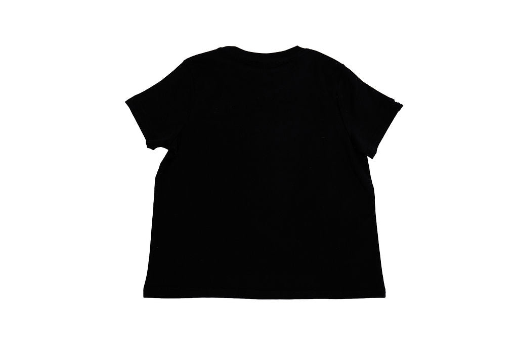 #cute’n’cranky Minus Tee – Black | Pink Logo | Women’s Relaxed Fit Organic Tee- Back