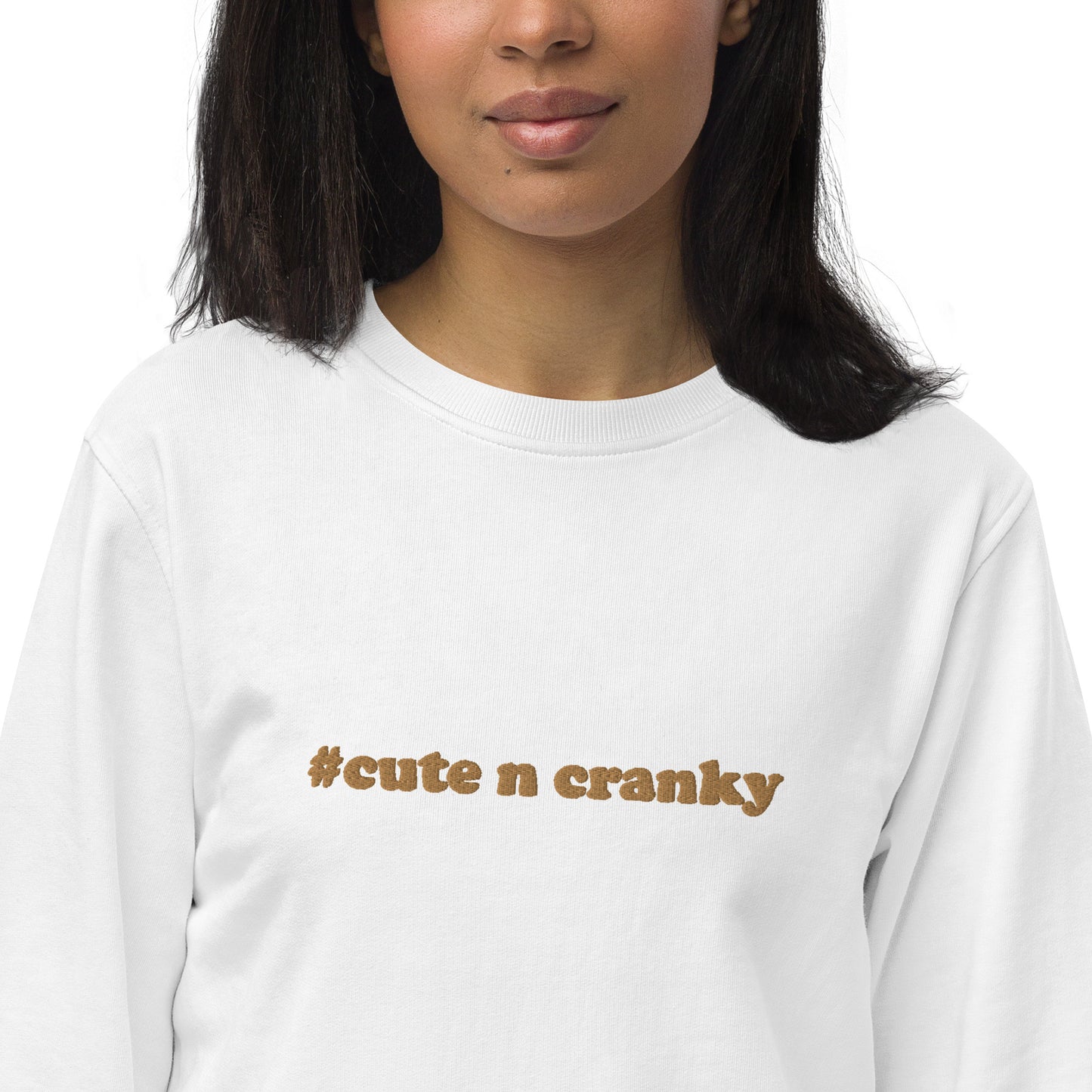 #cute n cranky organic sweatshirt